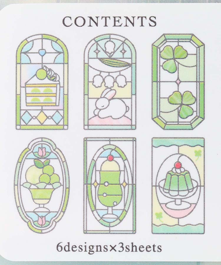 グラスパーラークリアステッカー