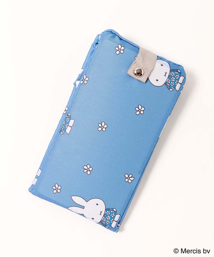 MIFFY BLUE FLOWERショッピングバッグM