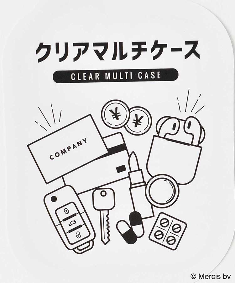 miffyブルードレスクリアマルチケースS
