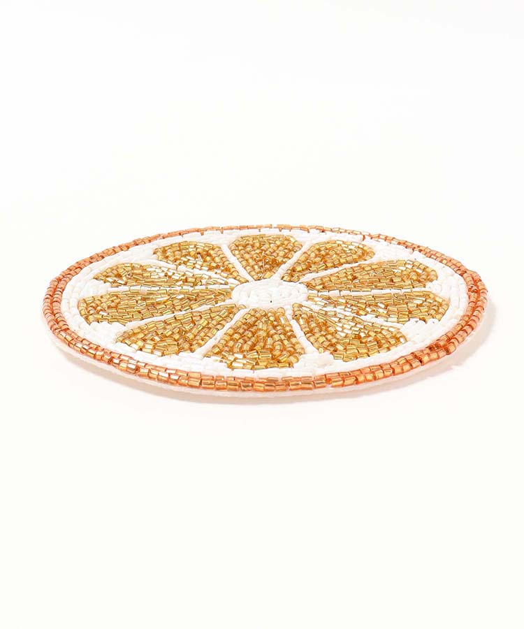 ≪SALE≫フルーツガラスビーズコースター