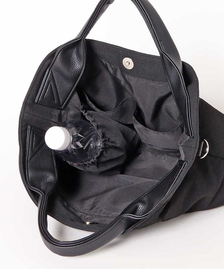 キャンバス合皮2WAYトート バッグ BAG トートバッグ 2WAY 2WAY