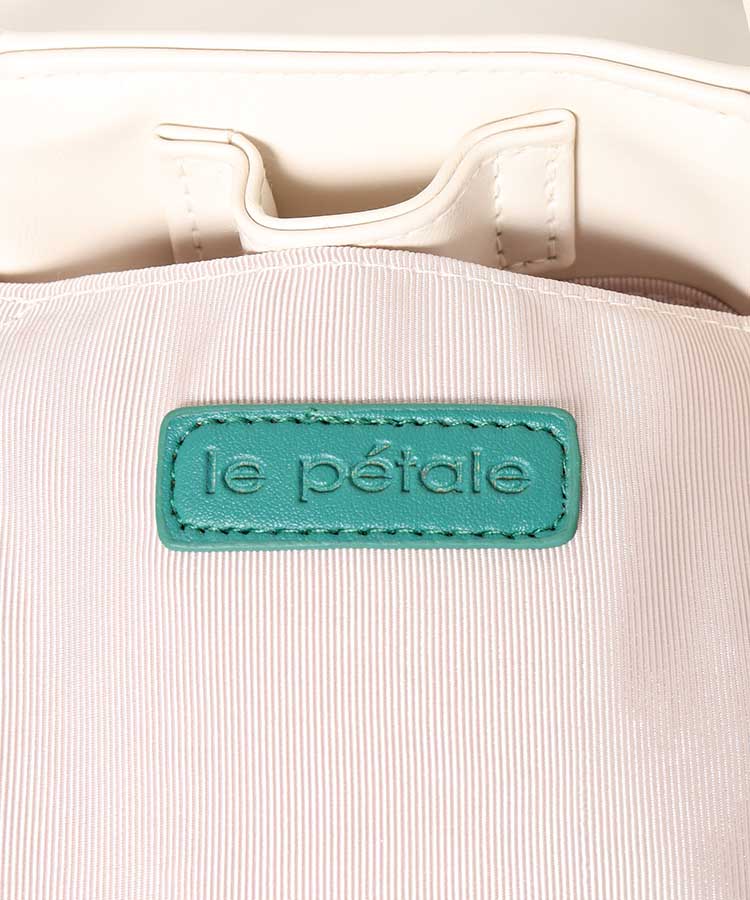 le petaleフラワーパッチトート ショルダーバッグ ショルダー