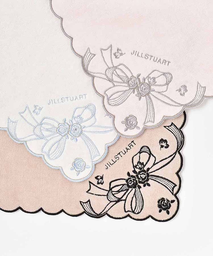 JILL STUARTローズリボンタオルハンカチ