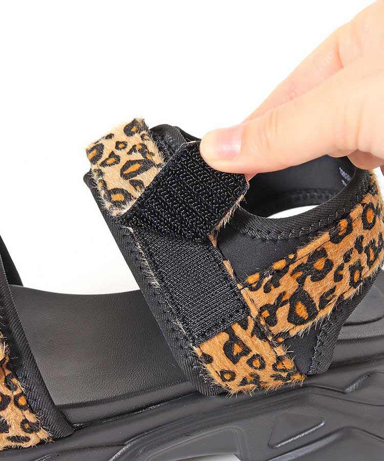 ≪SALE≫厚底2ベルトサンダル