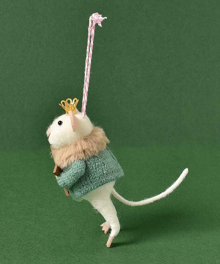 フェルトデコレーションマウススター