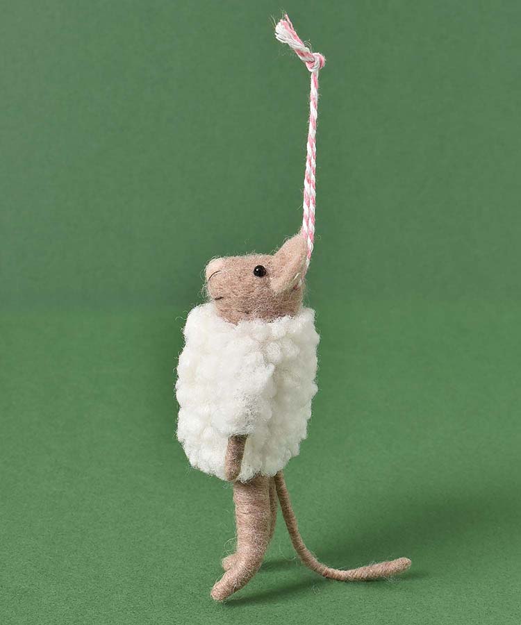 フェルトデコレーションマウスツリー