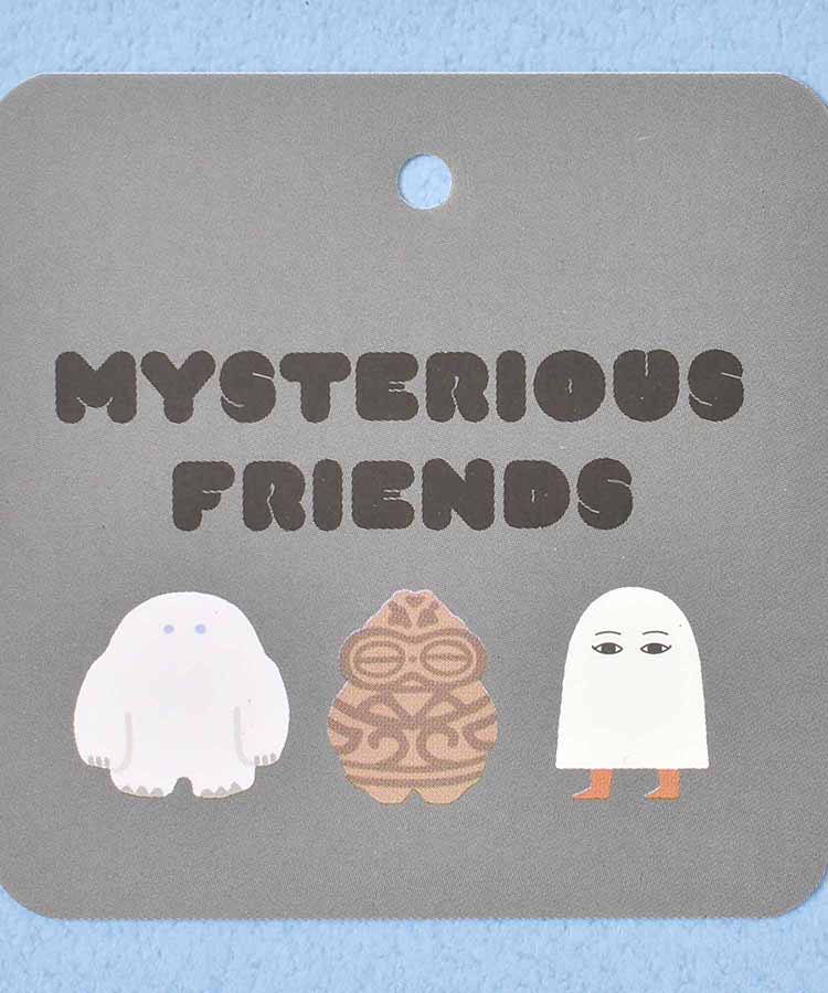 MYSTERIOUS FRIENDSマスコットスリッパ