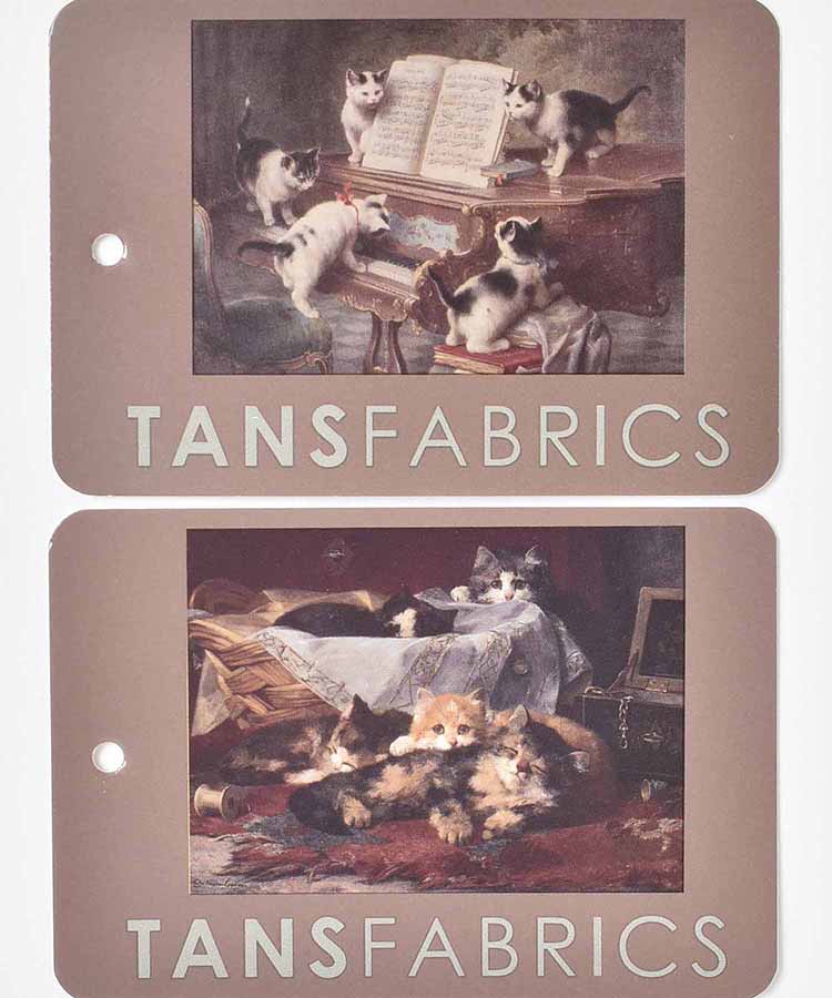 ヴィンテージキャットボアブランケット