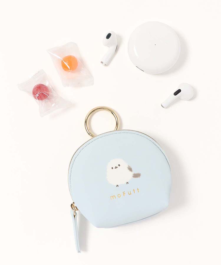モフットシェル型ミニポーチ