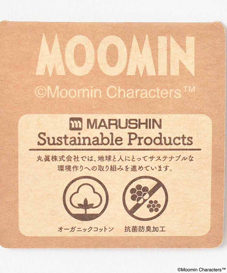 ムーミンクラシカルアップリケ刺繍ミニタオル