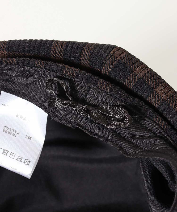 チェックキャスケット