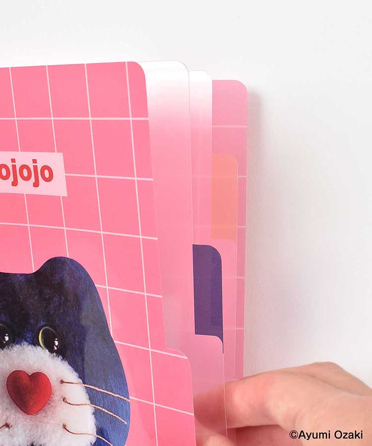 mojojojoクリアファイルA5 3P