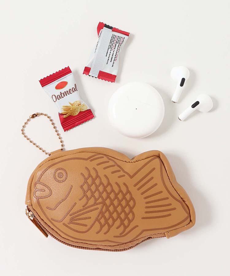 たいやきダイカットポーチ