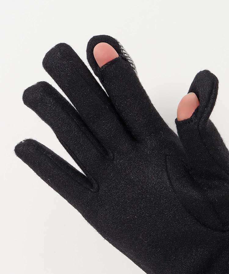 チェック切替ジャージグローブ