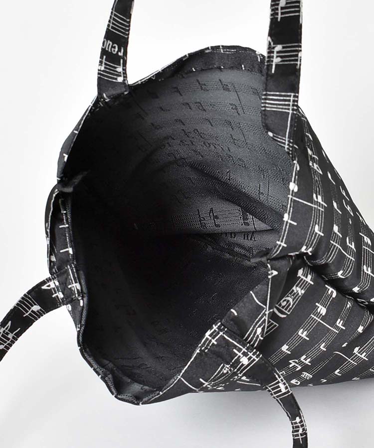 楽譜ジャガードトート | Bleu Bleuet（ブルーブルーエ）公式通販