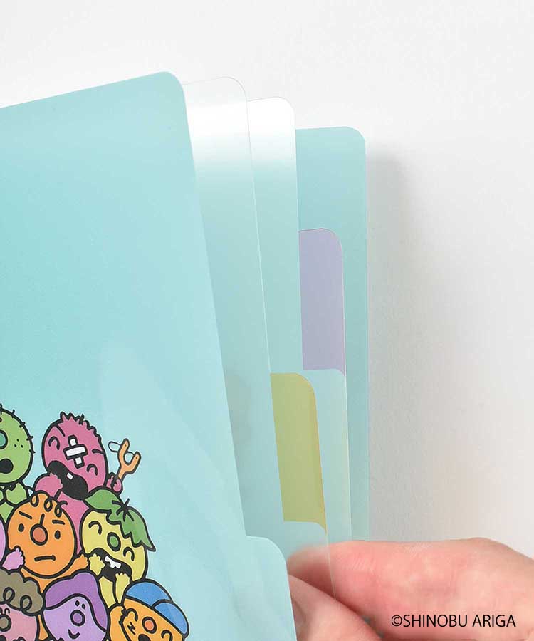 こんなこいるかなA5クリアファイル3P