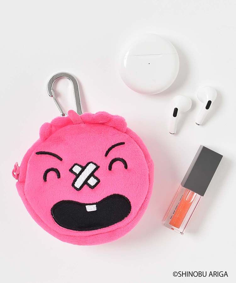 こんなこいるかなカラビナ付きぬいぐるみポーチ