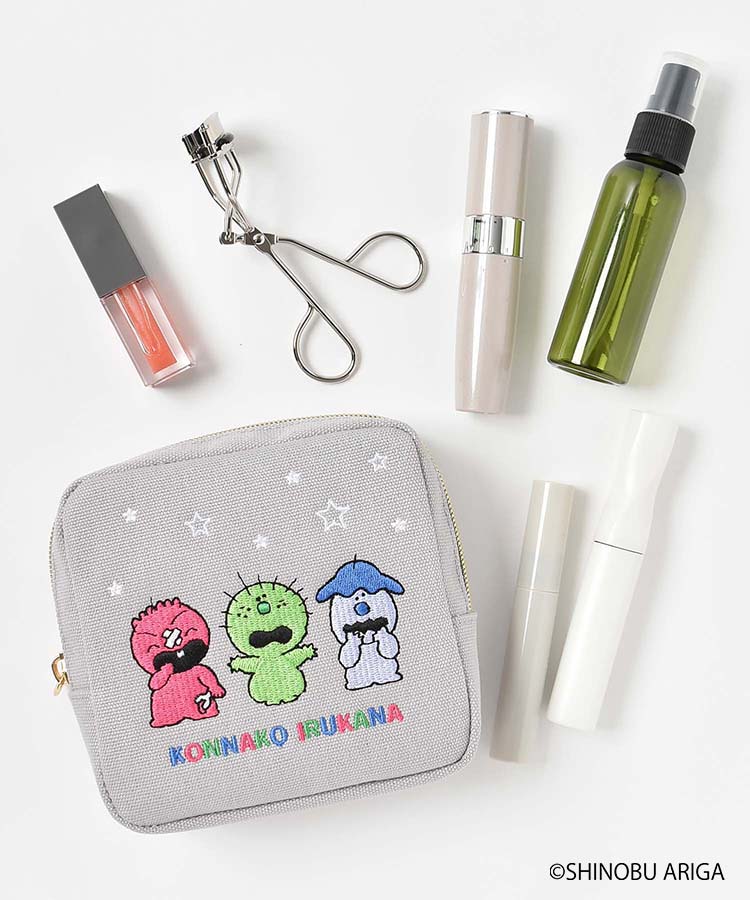 こんなこいるかなスクエアポーチ