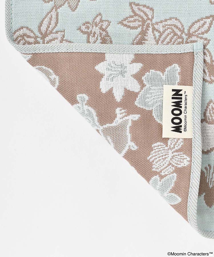 MOOMIN フラワーとフレンズ三重ガーゼハンカチ