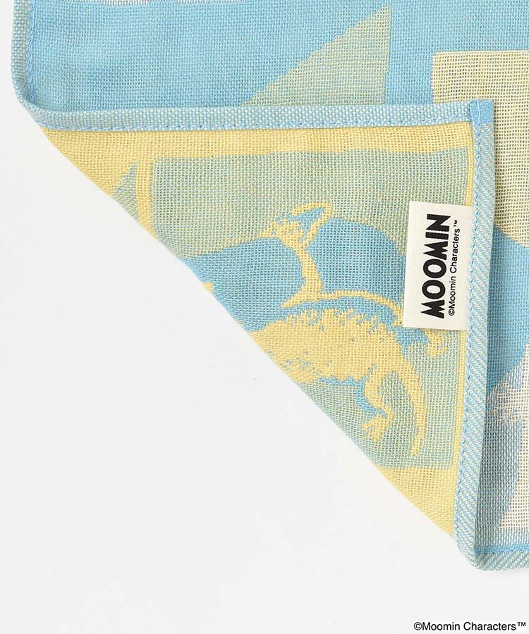 MOOMIN 仲間三重ガーゼハンカチ