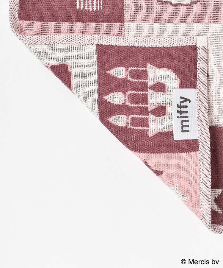 miffyウィンターホリデー三重ガーゼハンカチ