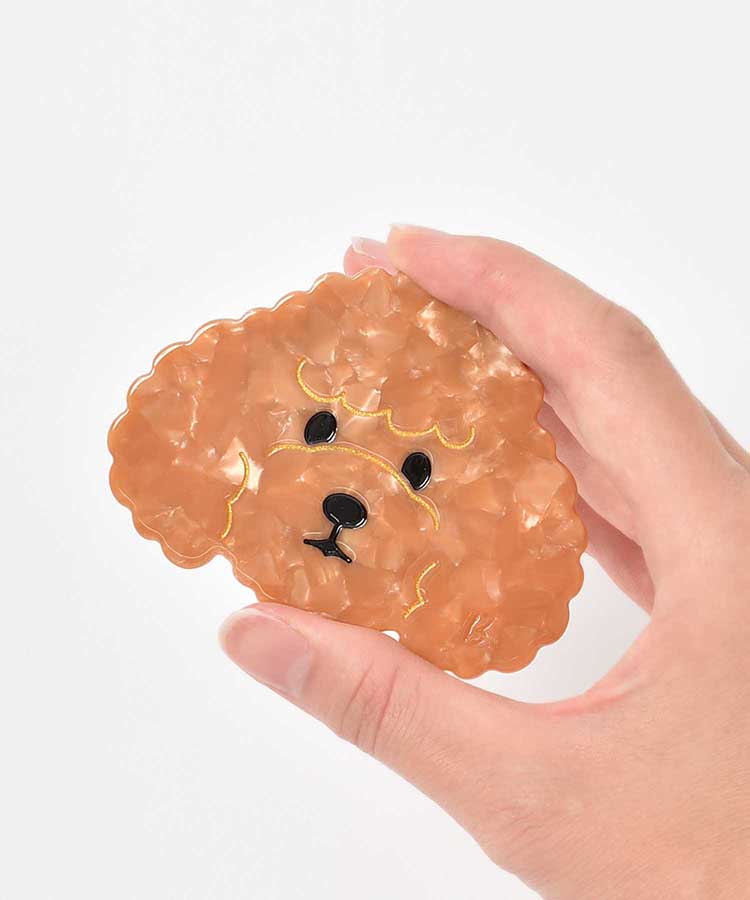 いぬアセテートミラー