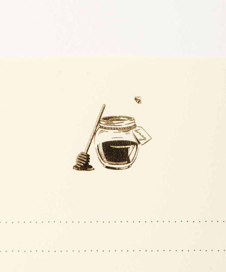 箔押しレターセット