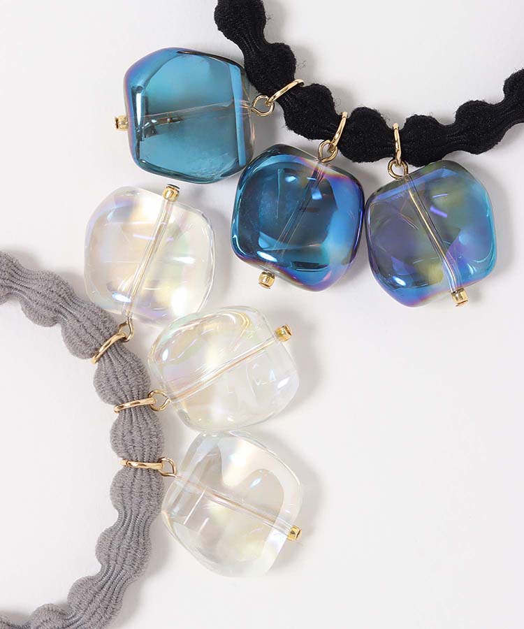 いびつドロップビーズポニー