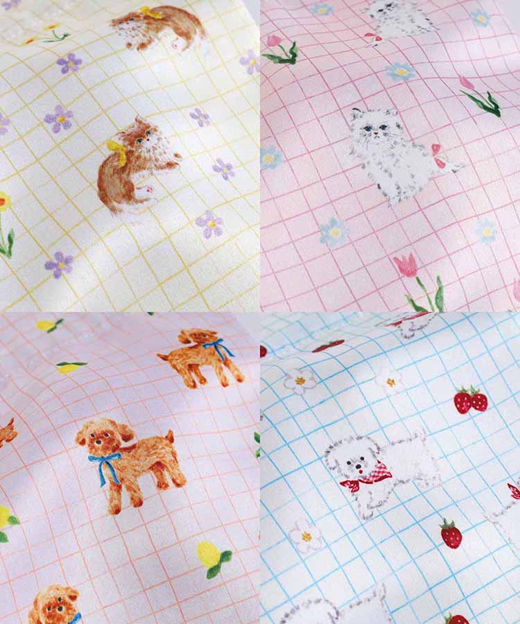 利光春華サテン巾着