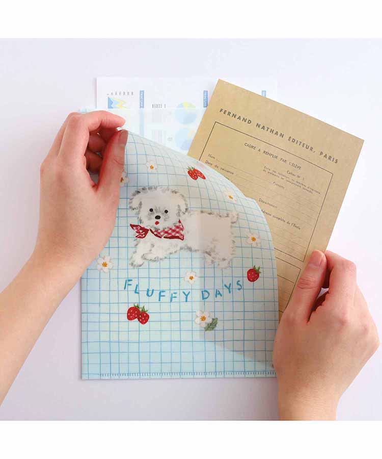 利光春華A5ポケットクリアファイル