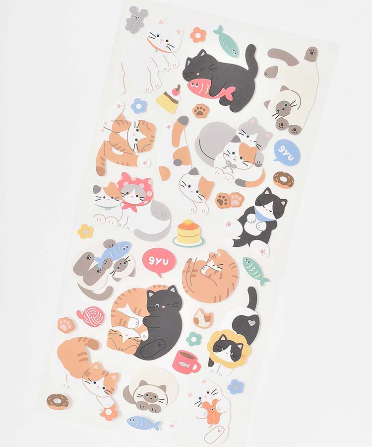 むぎゅステッカー