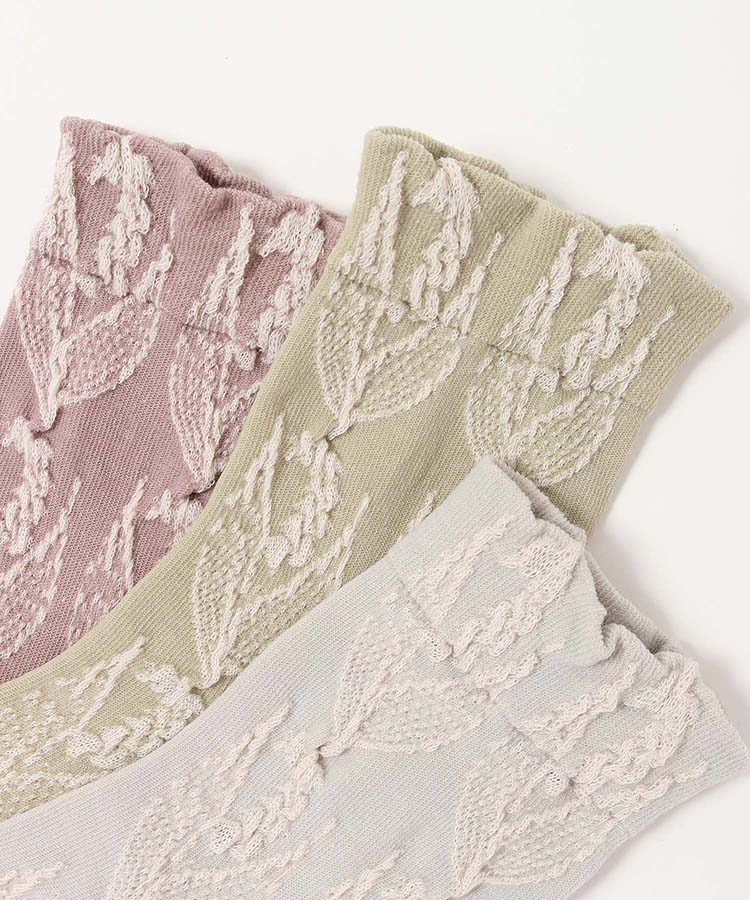 すずらんロークルーソックス