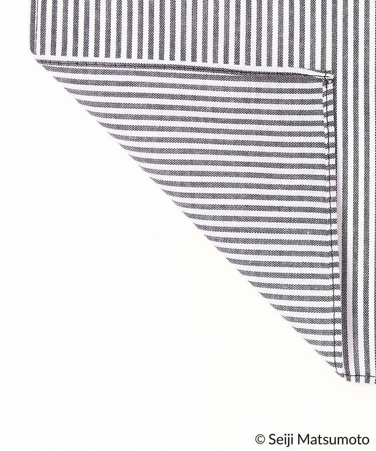 ねずみのANDYストライプ大判ハンカチ