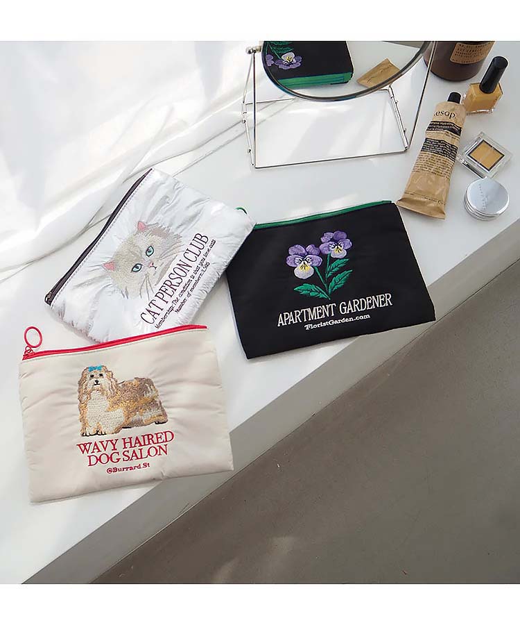 jolijoliローカルズフラットポーチ