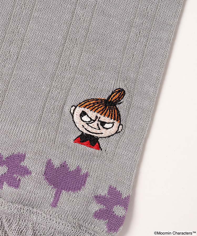 冷感花柄リトルミイ 刺繍ロンググローブ