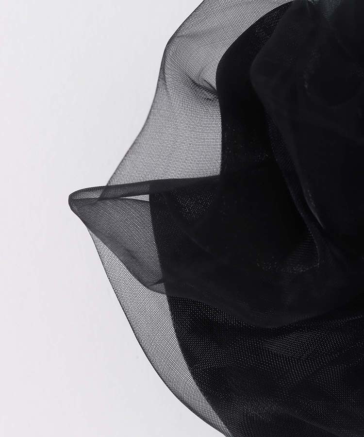 オーガンジー2重シュシュ