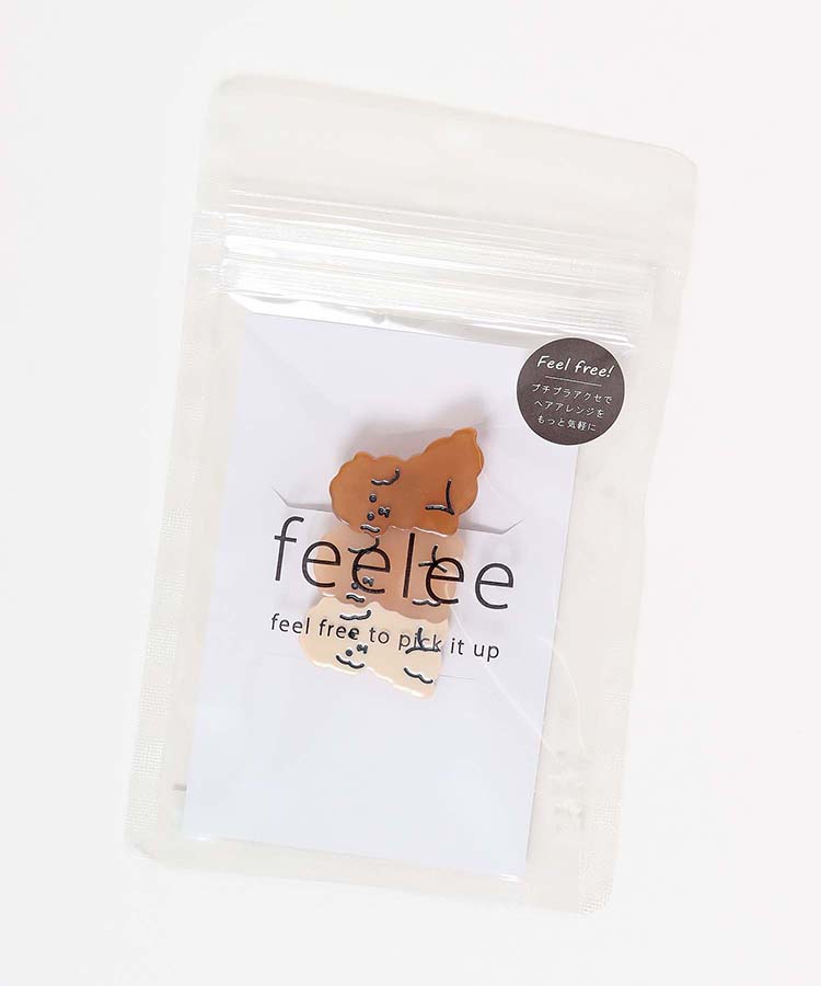 feelee犬3連クリップ