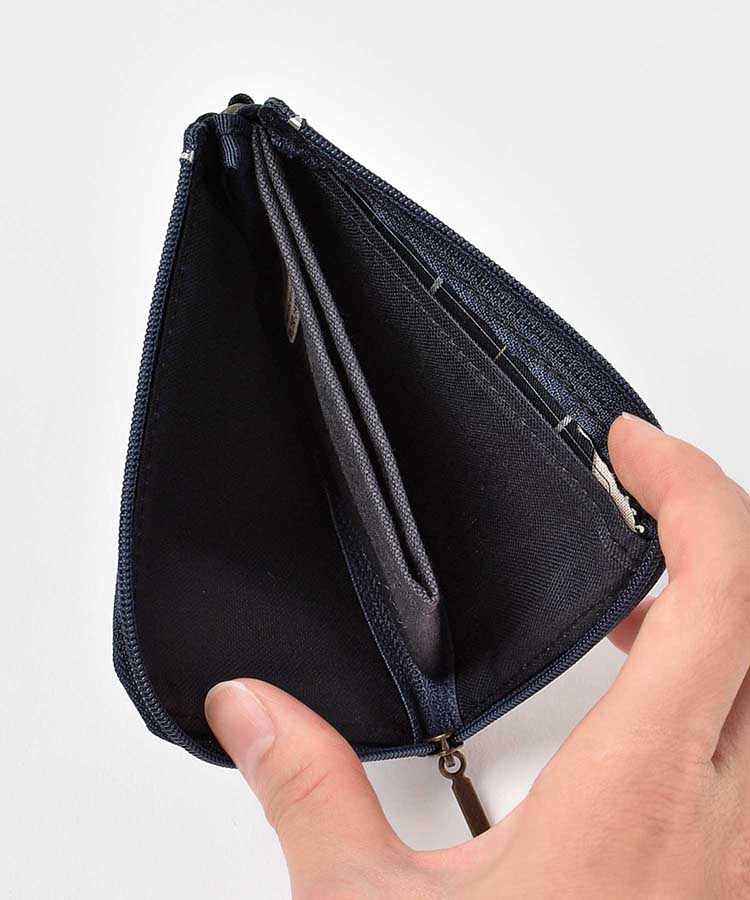 クラッシーストライプシティパス&コインケース