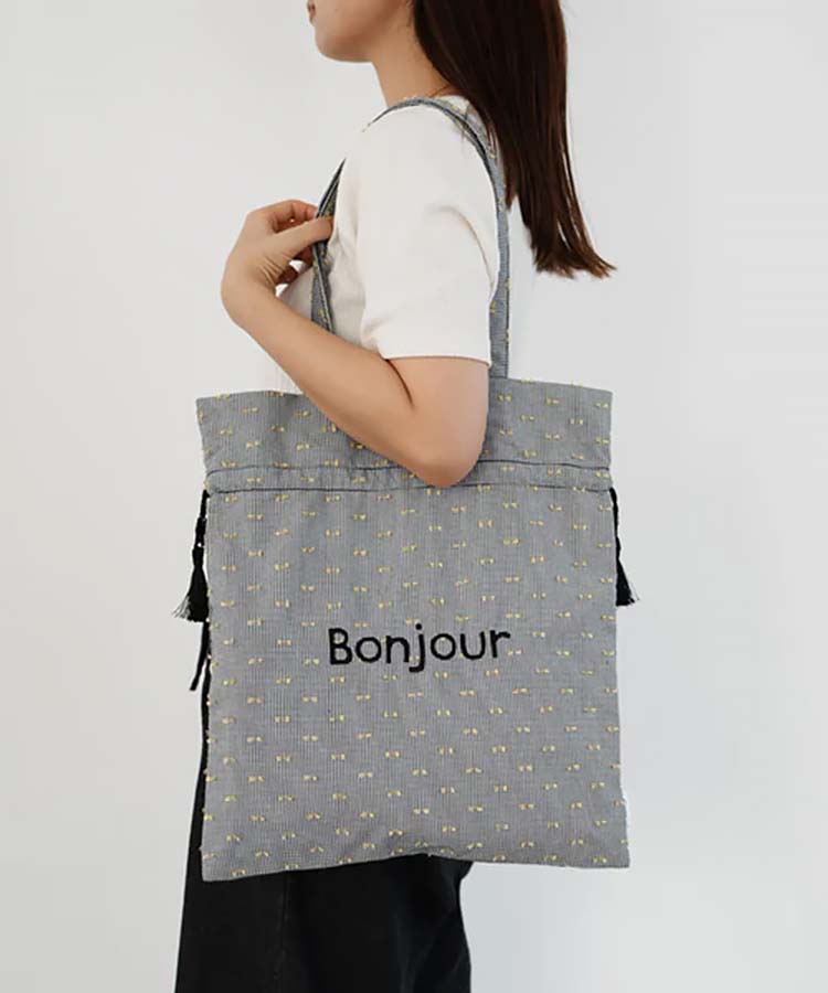 ナビー巾着トート