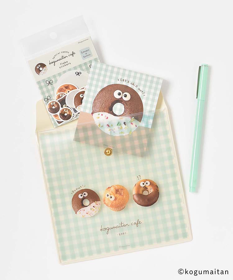 こぐまいたんホック付ポーチ