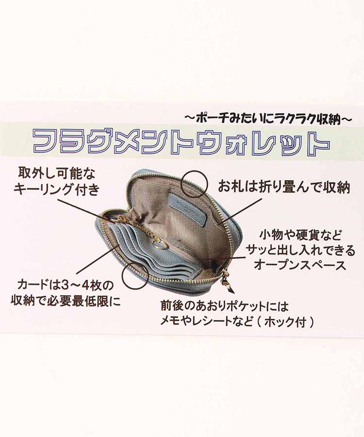 ピソラロメタリックフラグメントウォレット