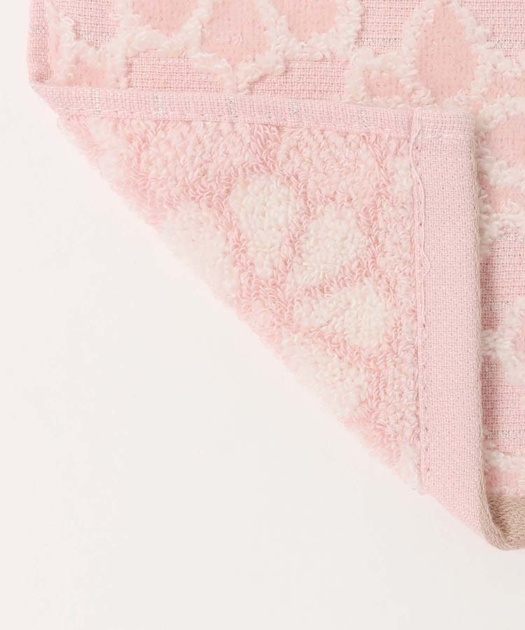 タイルフラワータオルハンカチ