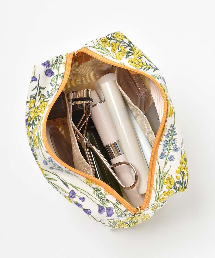 ミモザスクエアポーチ