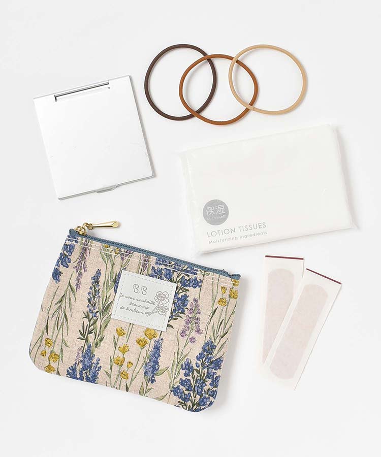 ミモザティッシュポーチ