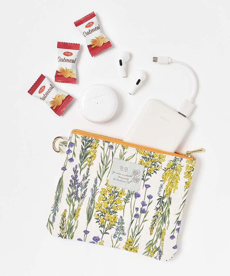 ミモザフラットポーチ