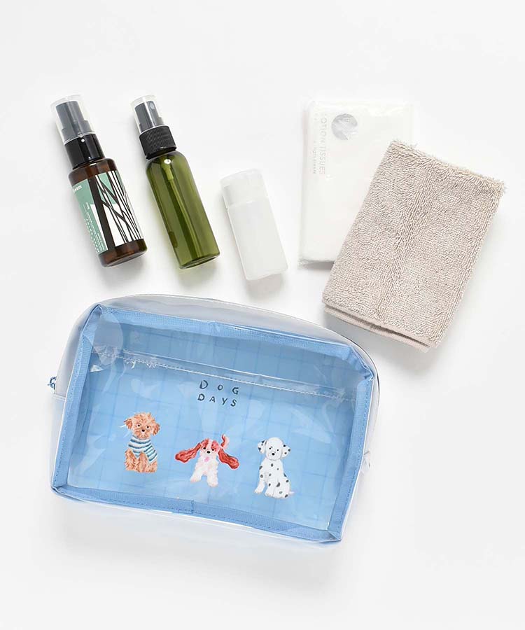 【WEB予約 3/11～順次発送】利光春華クリアポーチ