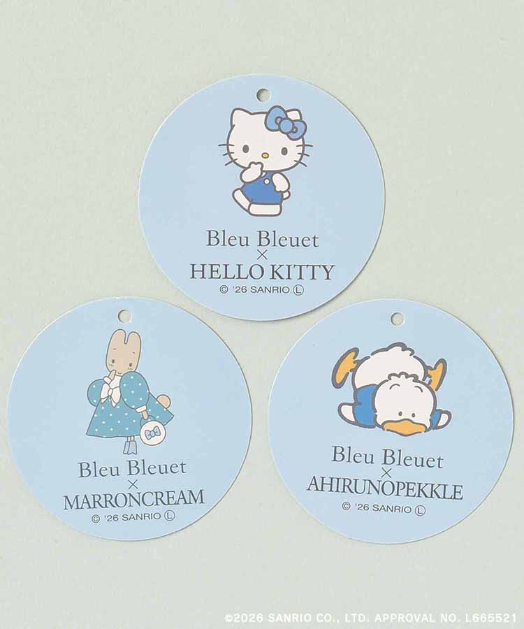 【WEB予約 3/12～順次発送】Bleu Bleuet×サンリオキャラクターズもちもちポーチ