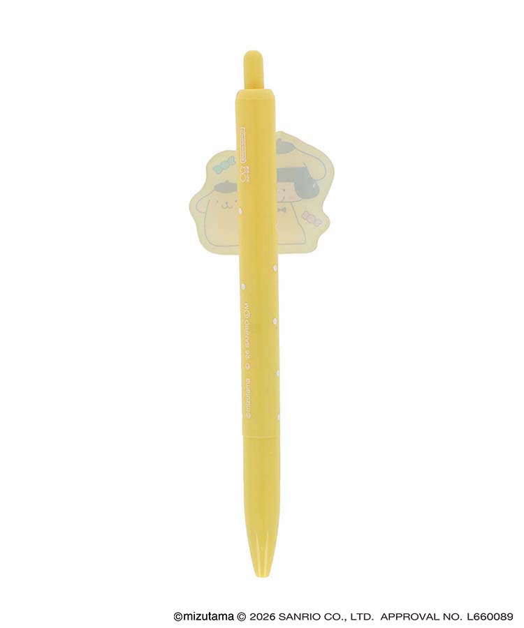 mizutama×Sanrio charactersプレート付きボールペン