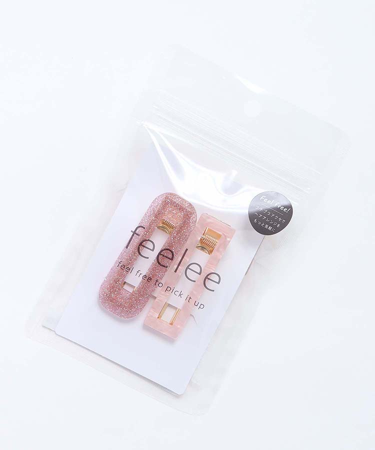 feeleeヘアクリップ2個セット
