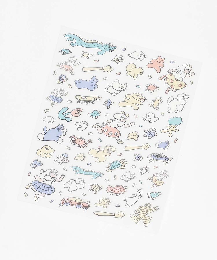 北澤平祐シール